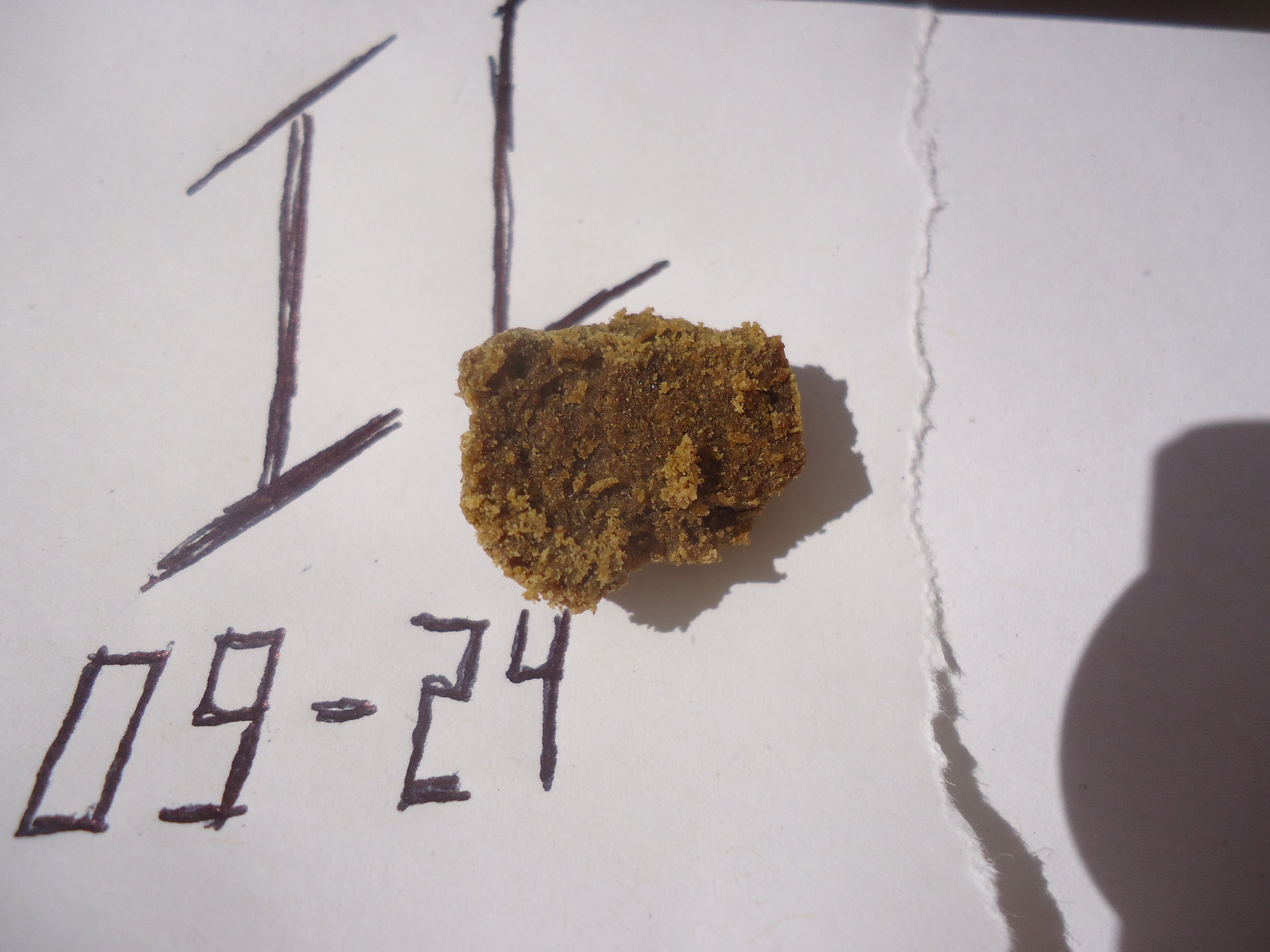 2 Frozen Static High Grade Supposedly From Morocco From Coffeeshops, September, 2024.JPG