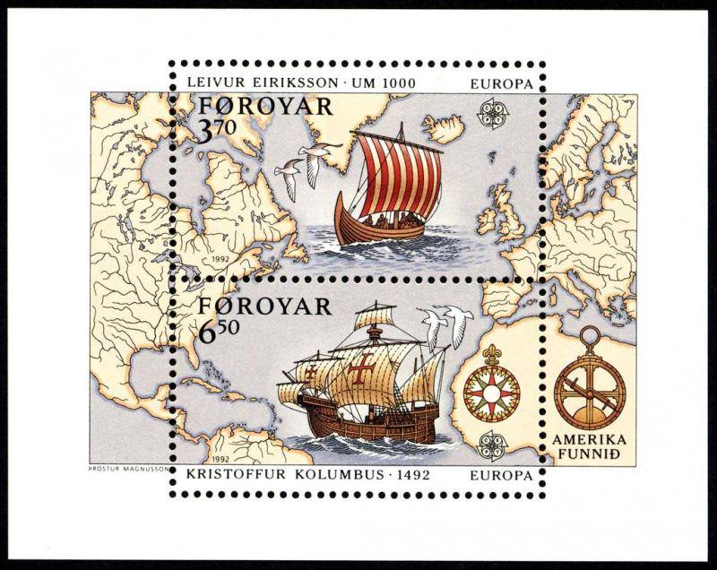 Faroe_stamps_225-226_Discovery_of_America.jpg