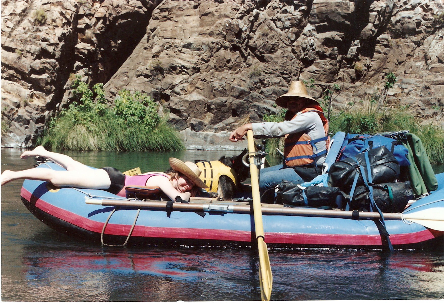 Laury and JD Ellis on DeChutes river.jpg