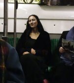 Mona Lisa doppelgänger spotted on subway.jpeg