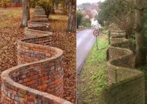 These wavy walls in England surprisingly use fewer bricks than straight ones..jpeg