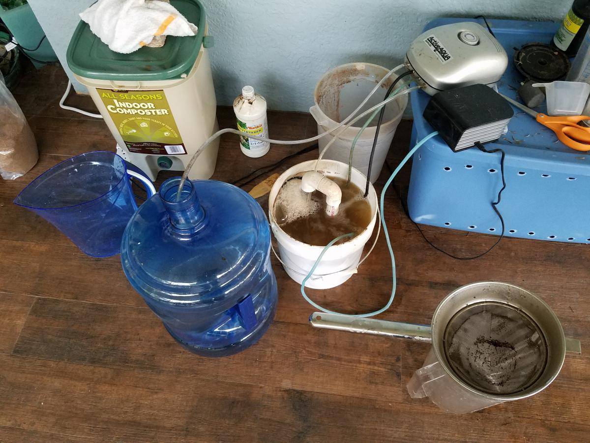Emptying my first Bokashi hardware bucket into my tumblers : r/bokashi